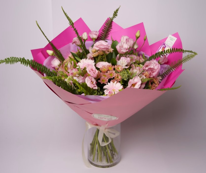 Pink flowers